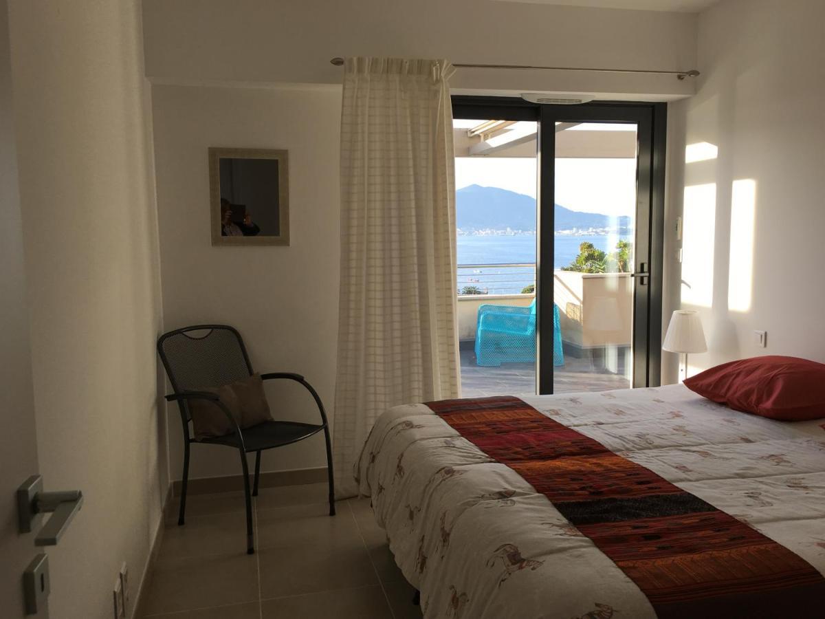 Vue Magnifique Sur Baie Ajaccio Appartement Porticcio  Buitenkant foto